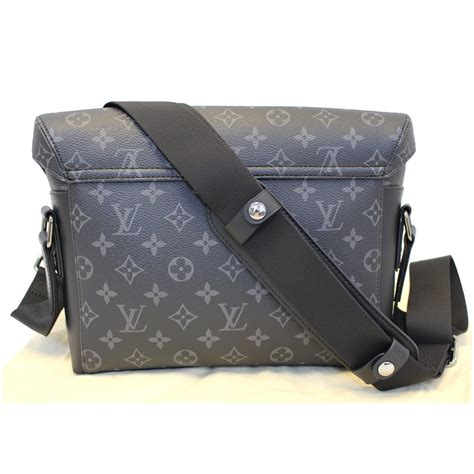 black Louis Vuitton side bag